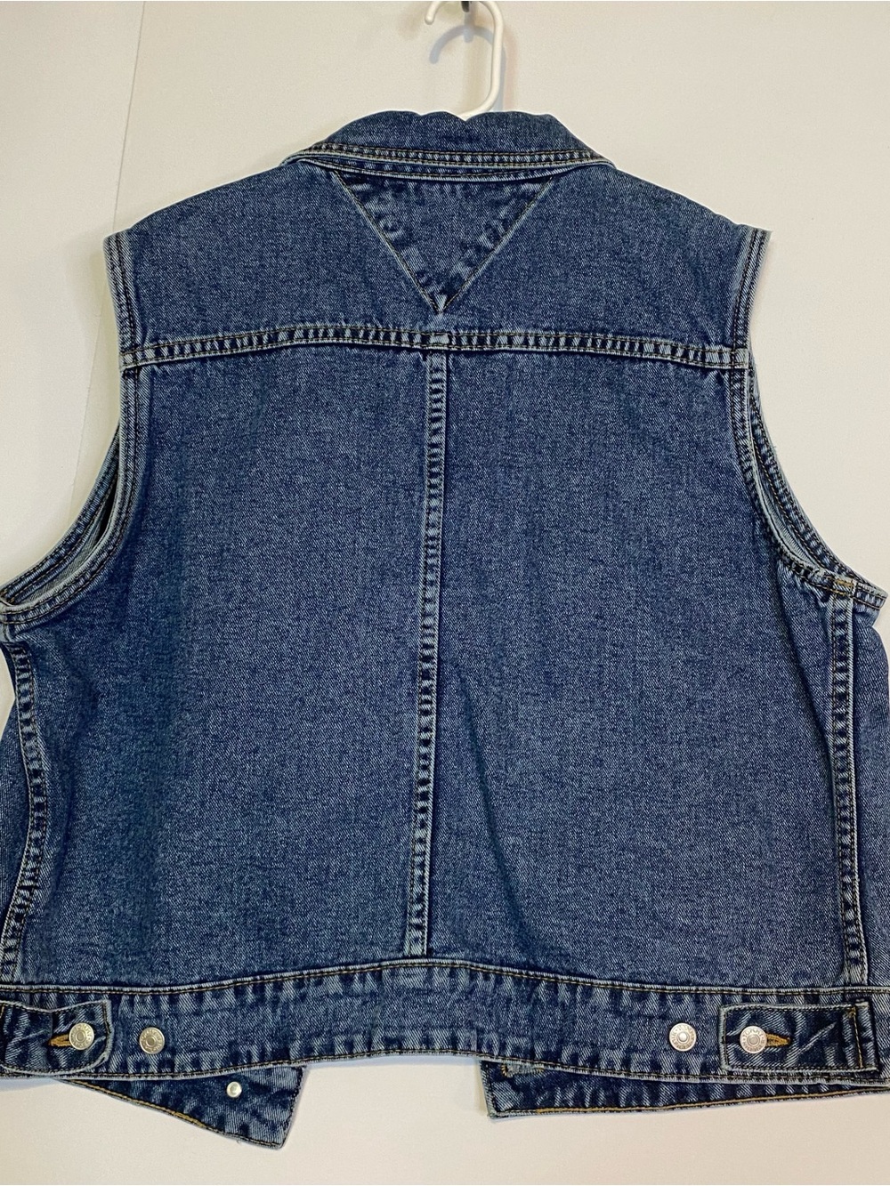 Tommy Hilfiger Denim Vest XL Blue Western